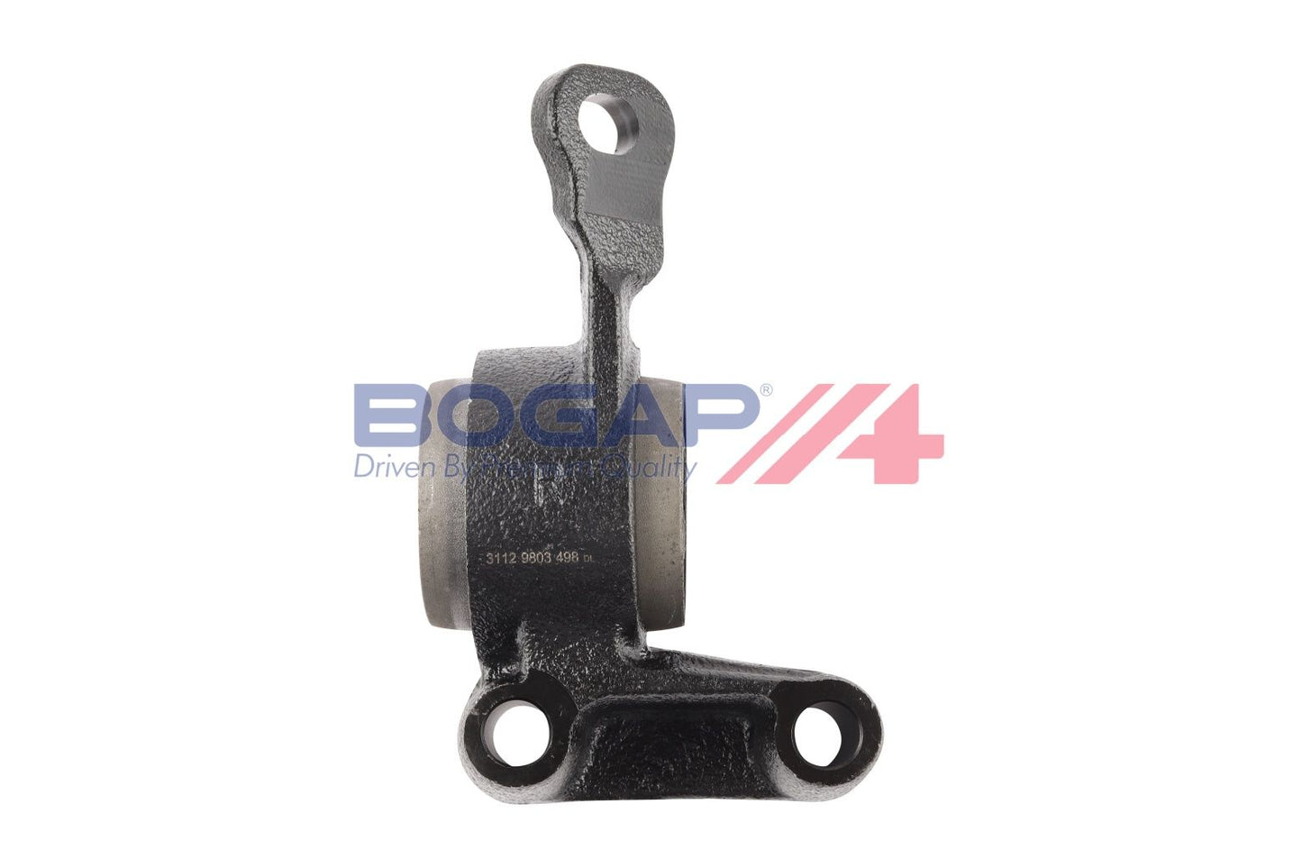 Original BOGAP Wishbone Bracket with Rubber Mount (Right) 31129803498 / B3328105